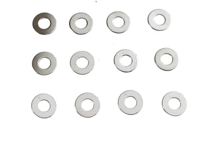 Chrome Flat Washer 1/4 Inner Diameter