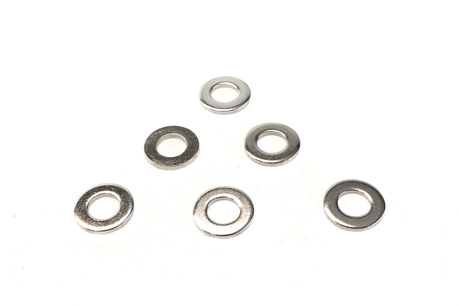 Chrome Flat Washer 3/8ID
