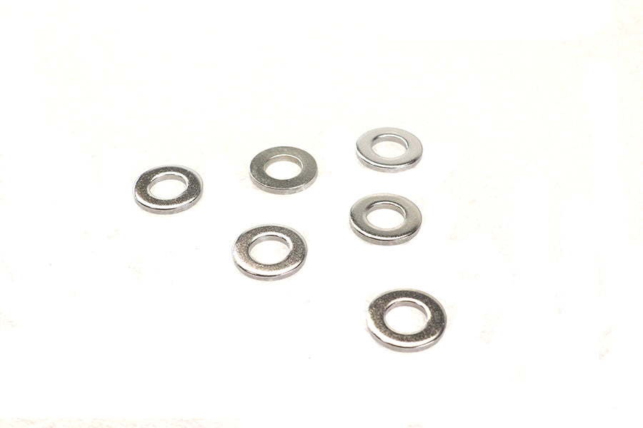 Chrome Flat Washer 3/8ID