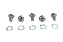 Chrome Wheel Hub Star Cover Screws