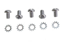 Chrome Wheel Hub Star Cover Screws