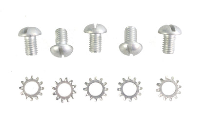 Cadmium Wheel Hub Star Screws