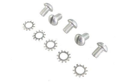 Cadmium Wheel Hub Star Screws
