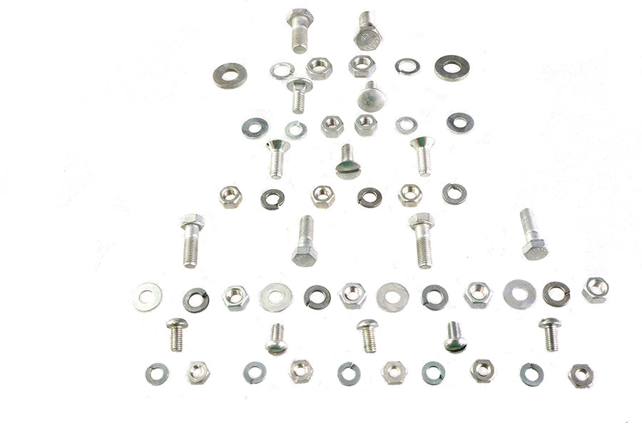 Cadmium Rear Fender Mounting Kit