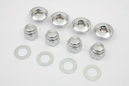 Rocker Shaft End Nut Stock Allen Type Chrome