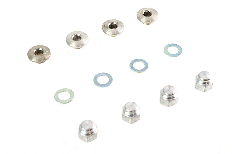 Rocker Shaft End Plug and Cap Nut Cadmium
