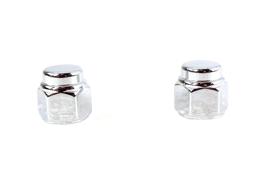 Chrome Cap Nut Fine 7/16-20 Thread