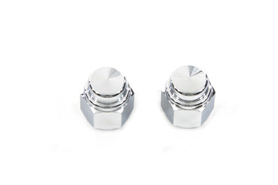 Chrome Cap Nut Fine 1/2-20 Thread