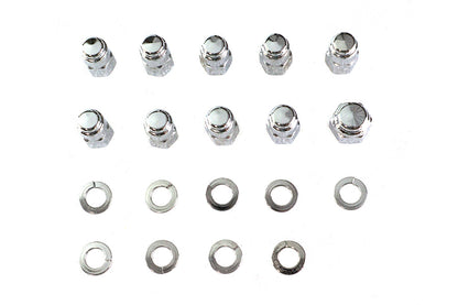 Chrome Transmission Side Cover Kit