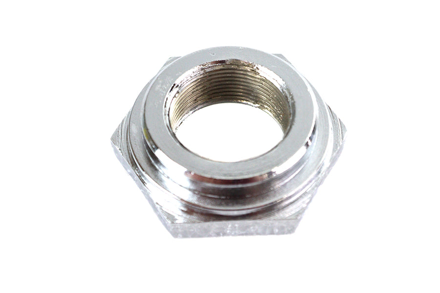 Chrome Spring Fork Stem Nut
