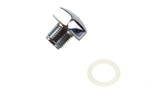 Oil Tank Drain Plug Chrome