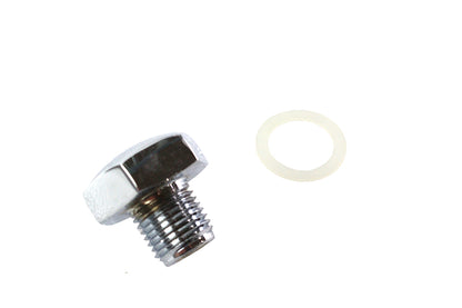Oil Tank Drain Plug Chrome