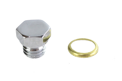 Transmission Engine Drain Plug 1/2 X 13 Thread Chrome