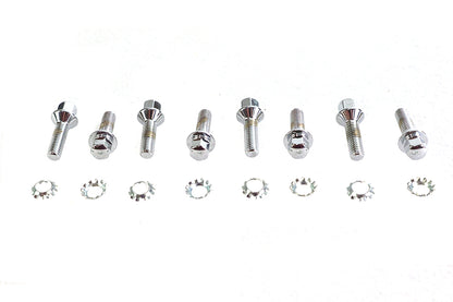 Chrome Tappet Block Hex Screw