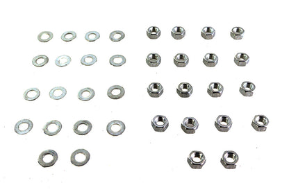 Cadmium Rocker Box Hex Nuts