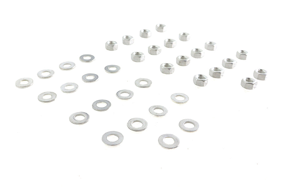 Cadmium Rocker Box Hex Nuts