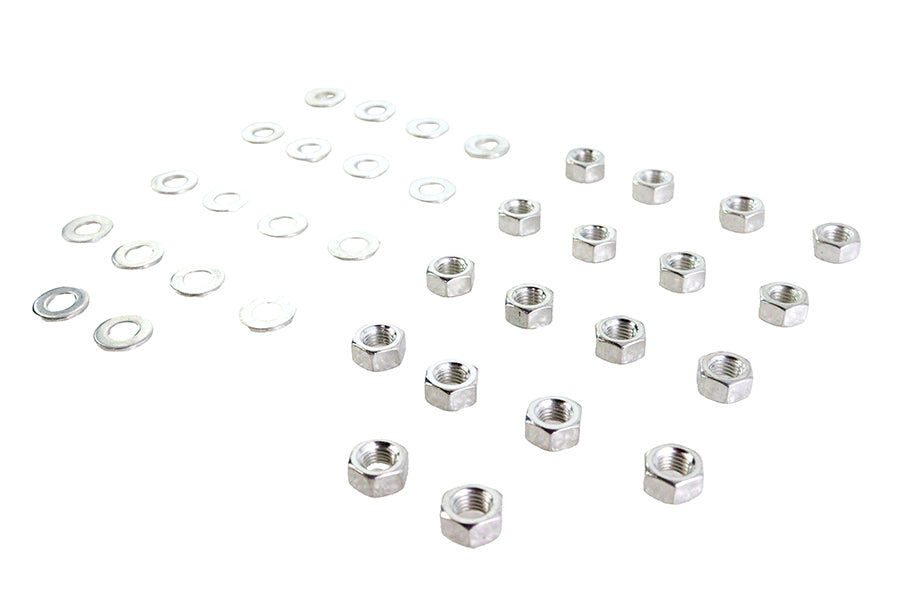 Cadmium Rocker Box Hex Nuts