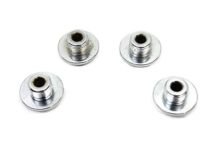 Rocker Shaft End Caps Chrome