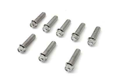 Tappet Block Screw Kit Chrome