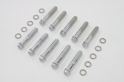 Big Bore 12 Pt Head Bolt Kit Chrome