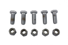 Disc Hex Bolt and Nut Set Chrome