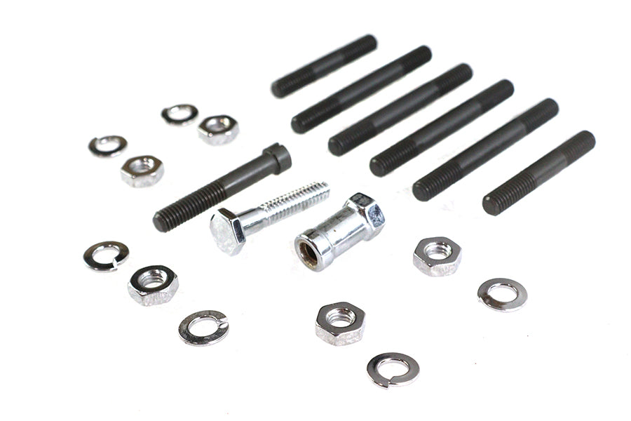 Oil Pump Mount Hex Kit Chrome