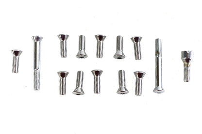 Transmission Top Cover Screw Kit Chrome
