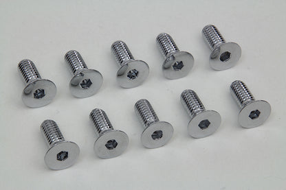Chrome Allen Type Disc Screw