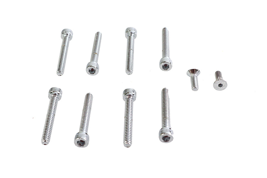 Handlebar Switch Housing Allen Screws Chrome