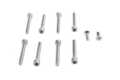 Handlebar Switch Housing Allen Screws Chrome