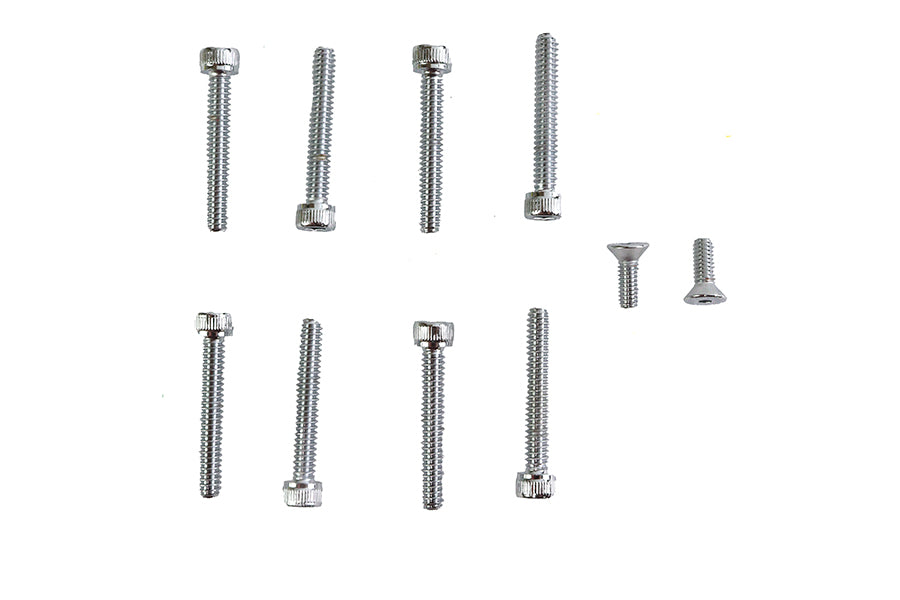 Handlebar Switch Housing Allen Screws Chrome