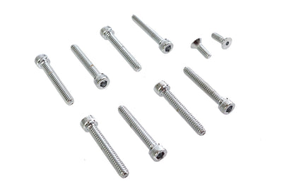 Handlebar Switch Housing Allen Screws Chrome