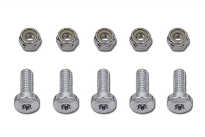 Chrome Front Brake Disc Bolt Kit