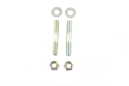 Fork Slider Bottom Cap Stud and Nut Chrome