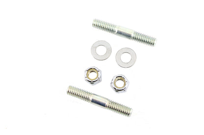Fork Slider Bottom Cap Stud and Nut Chrome