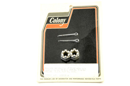 Front Axle Nut Kit Cadmium