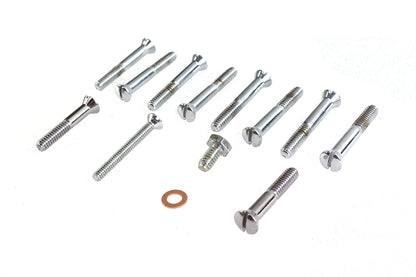 Primary Cover Screw Kit Chrome