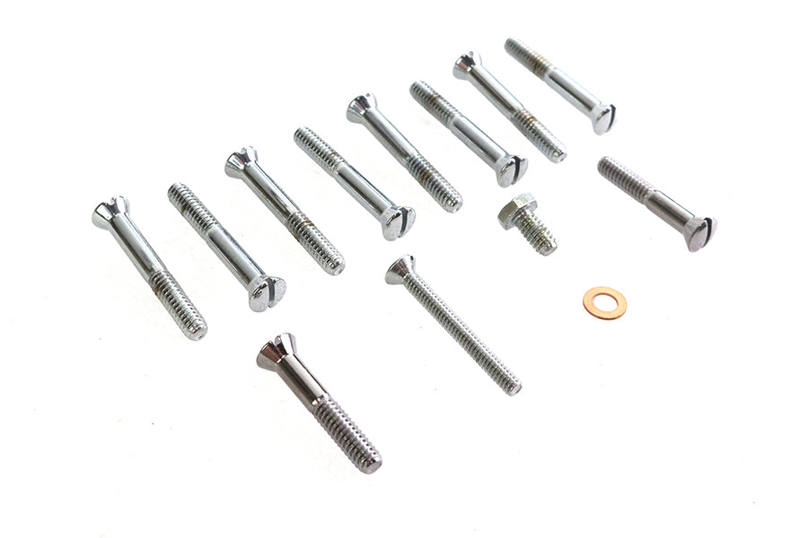 Primary Cover Screw Kit Chrome