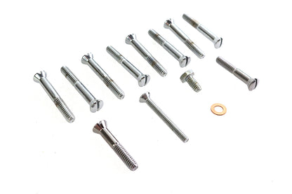 Primary Cover Screw Kit Chrome