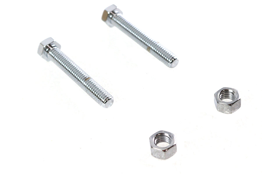 Chrome Rear Axle Adjuster Screws