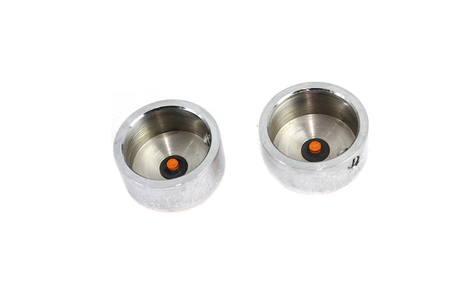 Swingarm Pivot Bolt Cover with Amber Reflectors