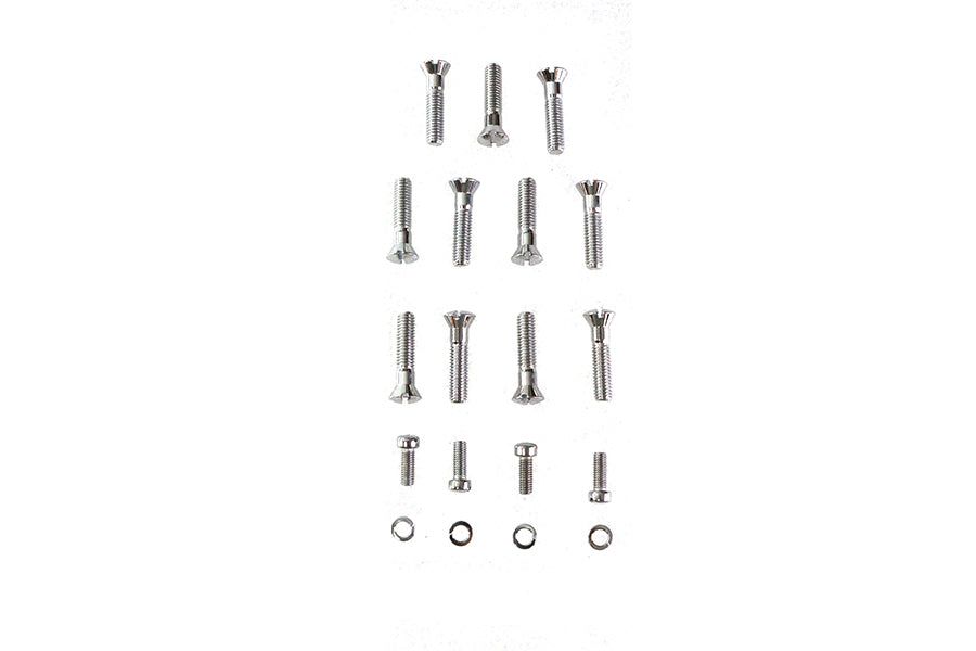 Cam Cover Screw Kit Chrome