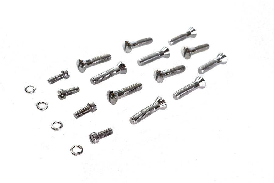 Cam Cover Screw Kit Chrome