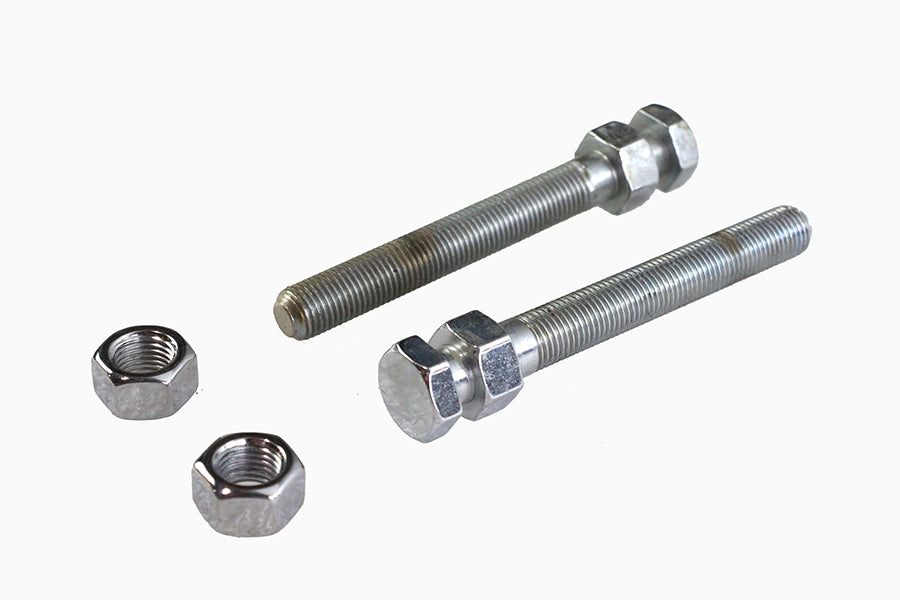 Rear Axle Adjuster Screw Chrome