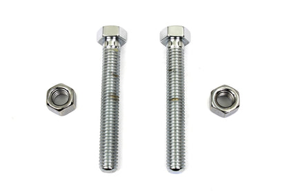 Chrome Rear Axle Adjuster Screw