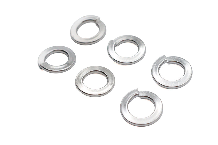 Chrome Split Lock Washer 3/8 Inner Diameter