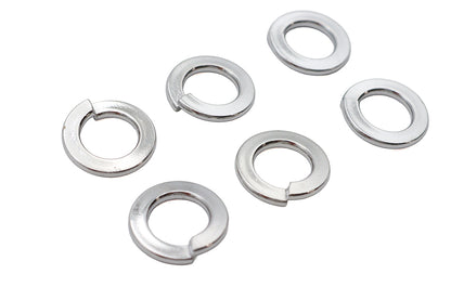 Chrome Split Lock Washer 3/8 Inner Diameter