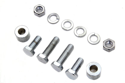 Chrome Oil Tank Mounting Kit