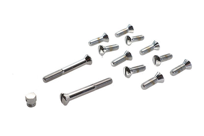 Transmission Top Cover Screw Kit Chrome