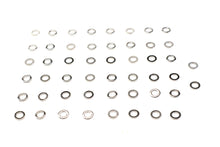 Chrome Flat Washer 1/4 Inner Diameter